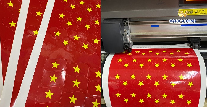 Dịch vụ in decal lấy ngay tại Xưởng in nhanh Bách Vượng