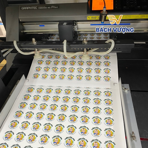 In tem nhãn decal với công nghệ in nhanh kỹ thuật số