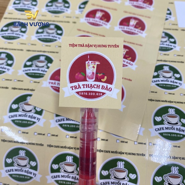 Tem nhãn decal tại Xưởng in nhanh