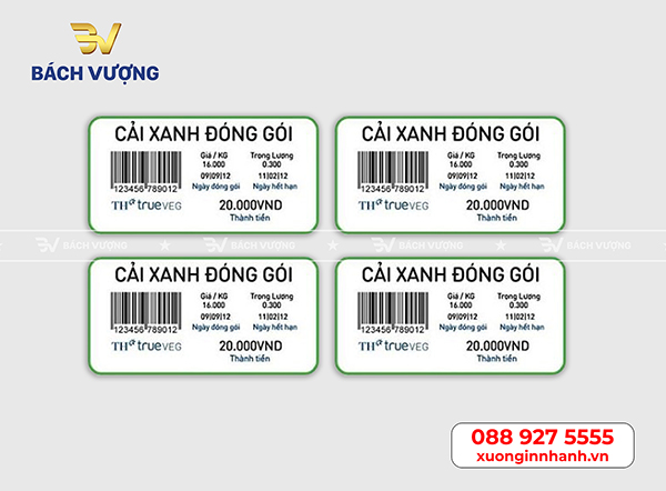 Mẫu tem barcode, tem mã vạch