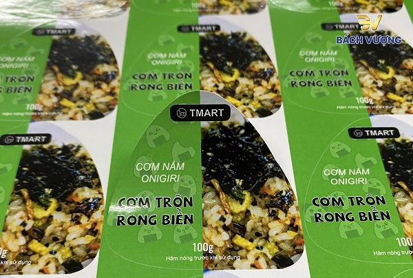Tem nhãn tạo sự chuyên nghiệp và ấn tượng với người tiêu dùng