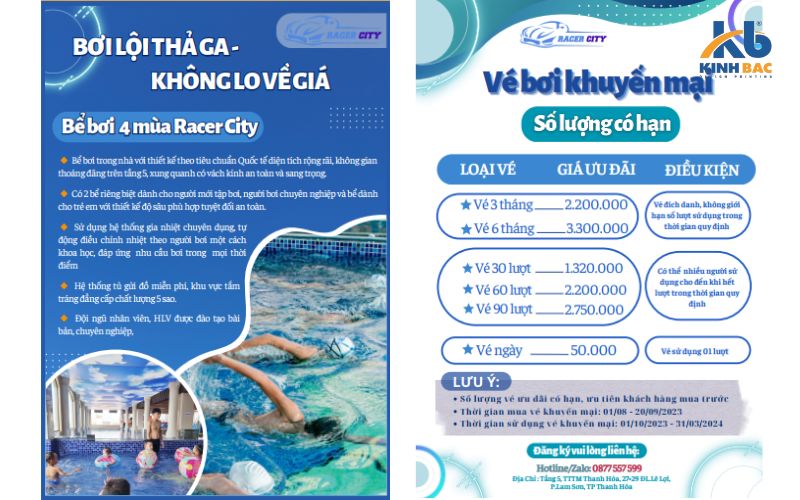 Kích thước khổ A5 được sử dụng in các ấn phẩm ở lĩnh vực BDS, spa