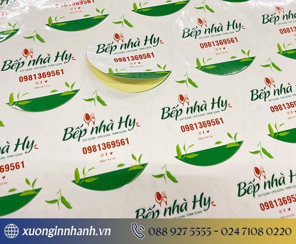 Mẫu tem nhãn sản phẩm đẹp