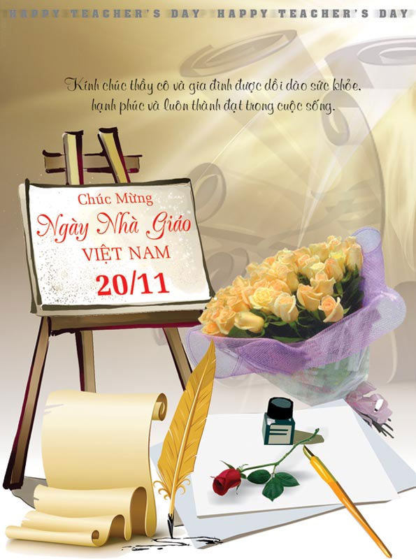 Thiệp chúc mừng 20/11