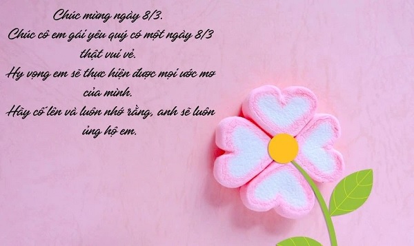 Thiệp chúc mừng 8-3