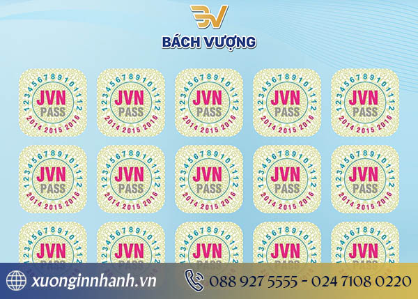 Tem vỡ bảo hành (tem vỡ giòn)