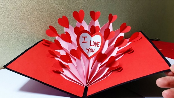 Mẫu thiệp handmade chúc mừng ngày 20-10