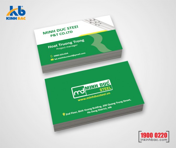 Gợi ý địa chỉ in card visit lấy ngay tại Hà Nội