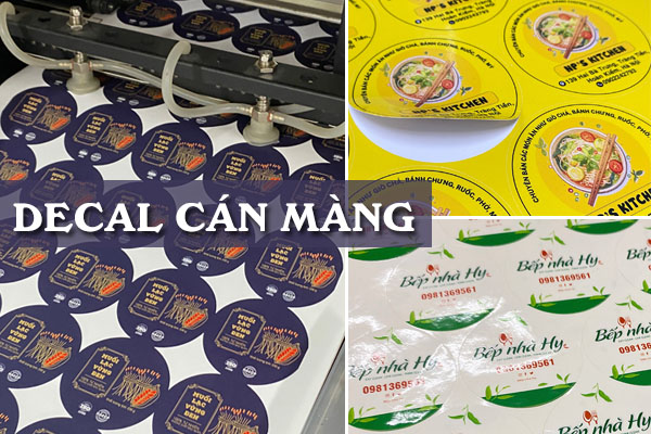 In decal cán màng: Quy trình chuyên nghiệp và ứng dụng