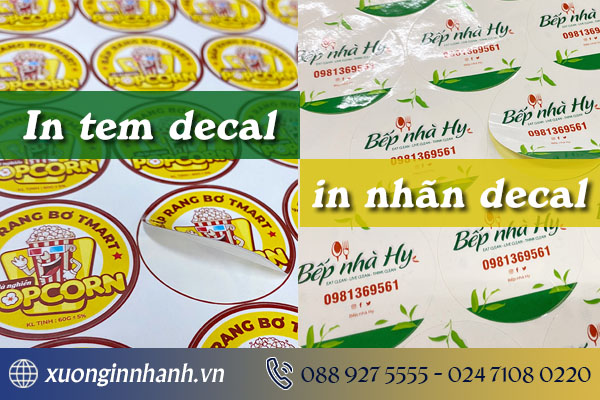 In tem nhãn decal: Cẩm nang vàng cho doanh nghiệp