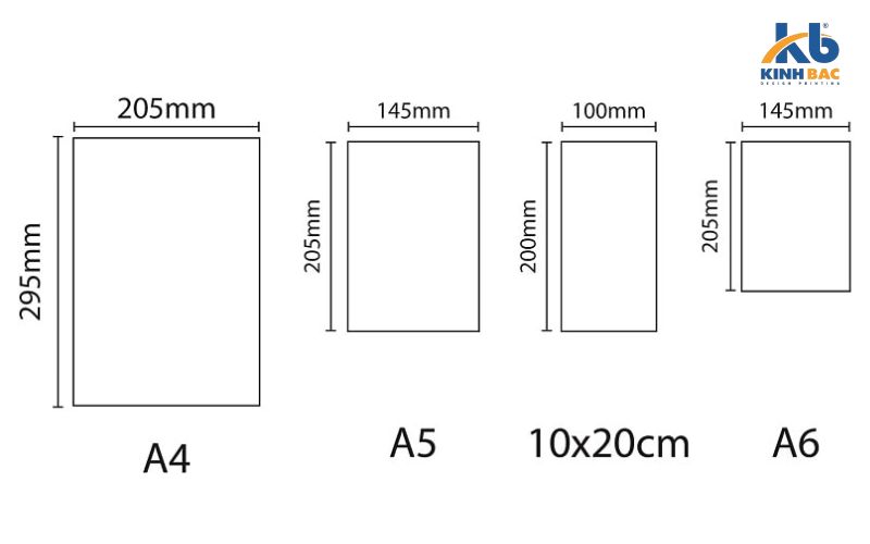 7 kích thước tờ rơi tiêu chuẩn phổ biến hiện nay dành cho bạn